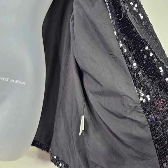 NWT Kancy Kole Black Sequin Short and Blazer Set - Picture 9 of 13